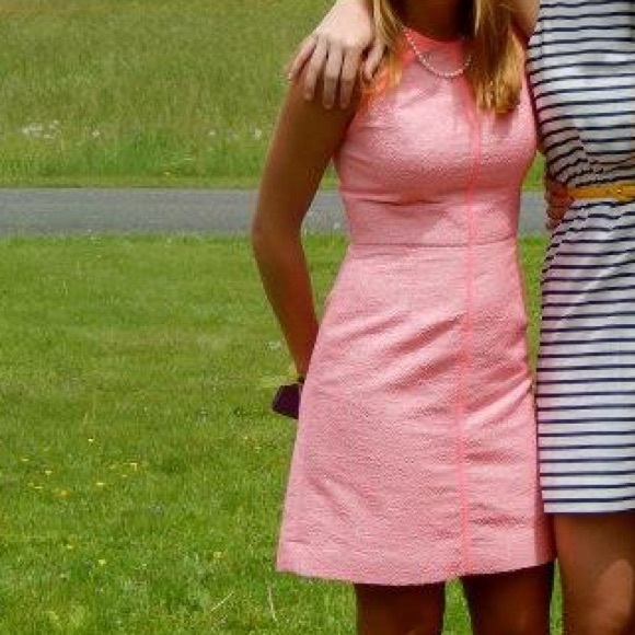 Shoshanna Dresses & Skirts - Shoshanna Penelope Pink Tweed Sleeveless Dress